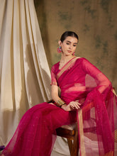 Womens Fashion Ethnic Pink Color Sarees-MLSHWSA1370PNK0ONE