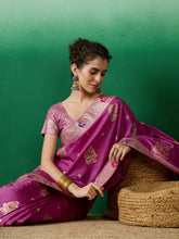 Womens Fashion Ethnic Lavender Color Sarees-MLSHWSA1380LVR0ONE