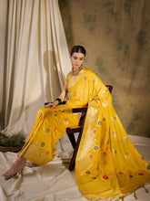 Womens Fashion Ethnic Yellow Color Sarees-MLSHWSA1394YLW0ONE