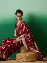 Womens Fashion Ethnic Maroon Color Sarees-MLSHWSA1405MRN0ONE