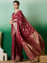 Womens Fashion Ethnic Maroon Color Sarees-MLSHWSA1415MRN0ONE