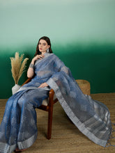 Womens Fashion Ethnic Teal Color Sarees-MLSHWSA1440TEL0ONE