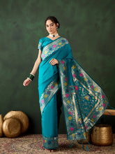 Womens Fashion Ethnic Green Color Sarees-MLSHWSA1466GRN0ONE