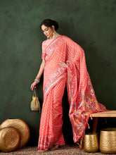 Womens Fashion Ethnic Peach Color Sarees-MLSHWSA1483PCH0ONE