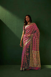 Womens Fashion Ethnic Peach Color Sarees-MLSHWSA1160PCH0ONE