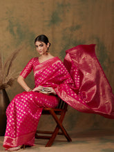 Womens Fashion Ethnic Pink Color Sarees-MLSHWSA1193PNK0ONE