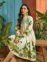 Stylum Women's Green Solid Embroidered Rayon Tiered Dress (DRSGREENKIONA)