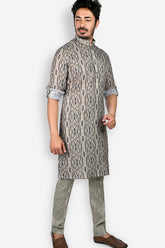 Cotton Kurta for Men - Multicolor | KPPR12295G