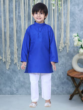 Kurta Pajama Set for Boys - Blue | DW20KP08BL