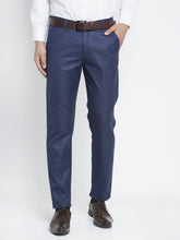 DesiQlo Men's Blue Formal Trousers ( FGP 262Blue )