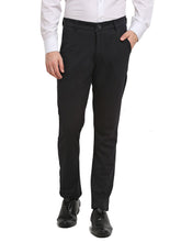 DesiQlo Men's Black 4-Way Lycra Tapered Fit Trousers ( FGP 269Black )
