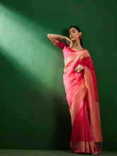 Womens Fashion Ethnic Pink Color Sarees-MLSHWSA1249PNK0ONE