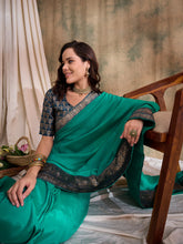 Womens Fashion Ethnic Sea Green Color Sarees-MLSHWSA1537SGR0ONE