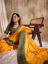 Womens Fashion Ethnic Gold Color Sarees-MLSHWSA1570GLD0ONE