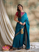 Womens Fashion Ethnic Green Color Sarees-MLSHWSA1553GRN0ONE