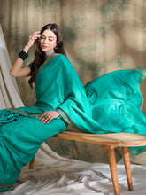 Womens Fashion Ethnic Sea Green Color Sarees-MLSHWSA1557SGR0ONE