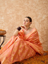 Womens Fashion Ethnic Peach Color Sarees-MLSHWSA1494PCH0ONE