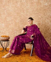 Womens Fashion Ethnic Magenta Color Sarees-MLSHWSA1498MGT0ONE