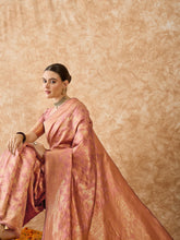 Womens Fashion Ethnic Copper Color Sarees-MLSHWSA1519COP0ONE