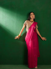 Womens Fashion Ethnic Pink Color Sarees-MLSHWSA1283PNK0ONE