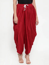 DesiQlo Women Maroon Solid Dhoti (JOD 2129 Maroon)