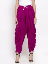 DesiQlo Women Purple Solid Dhoti (JOD 2129 Purple)