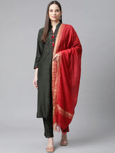 Women Green Regular Kurta with Trousers & With Dupatta ( JOKS D20M 1391Green )-JOKS-D20M