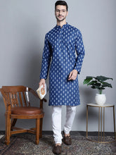 Men's Cotton Best Floral printed kurta Pyjama