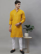 Men's Embroidered Mirror Styled Work Kurta Payjama Sets-JOKP-P-694