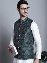 Men's Printed Best Nehru Jacket