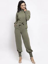 DesiQlo Women Pista Green Solid Basic Jumpsuit ( JUP 8002 Pista )