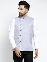 Men's Blue Nehru Jacket