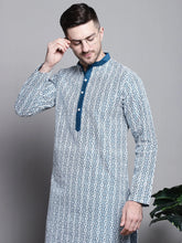 Sequin Embroidered Silk Blend Kurtas-KO
