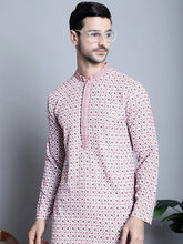 Men's Chikankari Embroidered Kurta Only