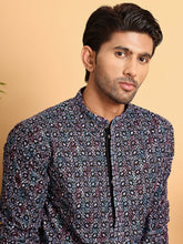 Embroidered Viscose Kurtas For Men ( KO 5121Multi )