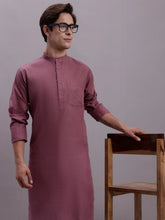 Men's Cotton Solid Kurtas