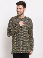 Men's Cotton Printed Kurta