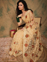 Womens Fashion Ethnic Beige Color Sarees-MLSHWSA1142BEI0ONE