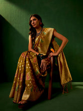 Womens Fashion Ethnic Brown Color Sarees-MLSHWSA1199BRN0ONE