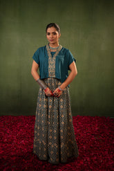 Virasat Printed Skirt Set