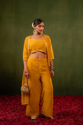 Mustard Aura Co-Ord Set