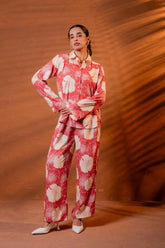 Women’s Relaxed Fit Floral Printed Co-ord Set