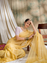 Womens Fashion Ethnic Yellow Color Sarees-MLSHWSA1622YLW0ONE