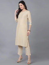 Women Poly Silk Solid Kurta Trousers-PKSKD1175A