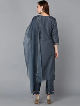 Women Poly Silk Yoke Design Kurta-PKSKD1322A