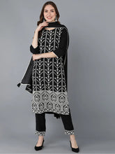 Poly Silk Embroidered Kurta Trousers With-PKSKD1342B