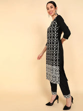 Poly Silk Embroidered Kurta Trousers With-PKSKD1342A