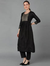 Women Silk Blend Yoke Design Kurta-PKSKD1701