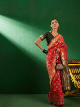 Womens Fashion Ethnic Red Color Sarees-MLSHWSA1265RED0ONE