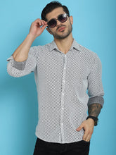 Woven Design Cotton Shirt for Men